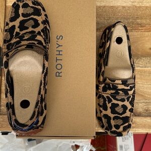 Rothy's The Driver in Amber Cat